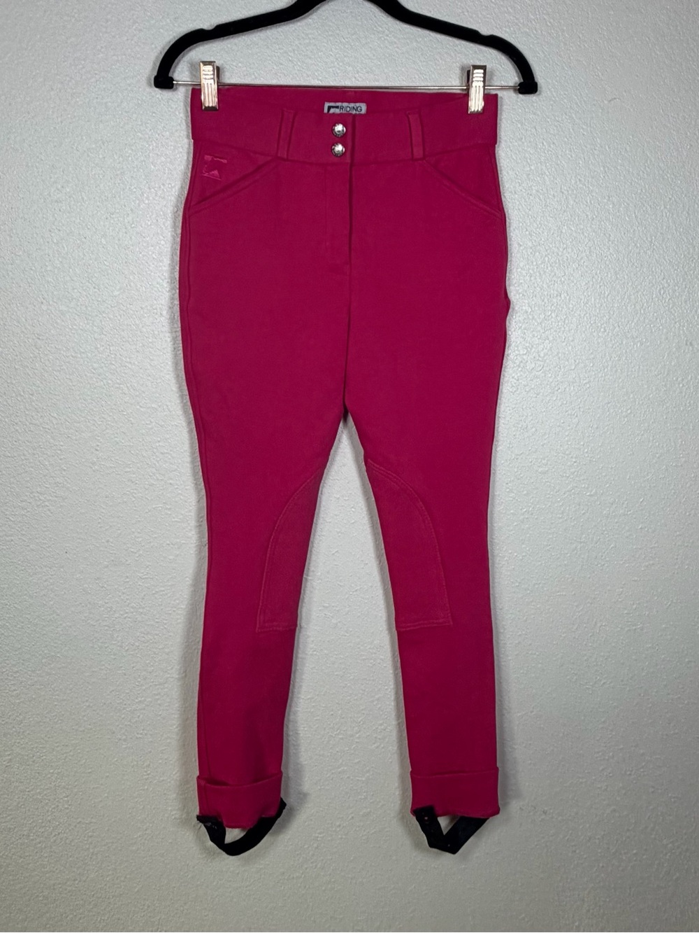 NWT Girls 14 Dover Saddlery Strawberry Pink Equestrian Jodhpurs Riding Sporty